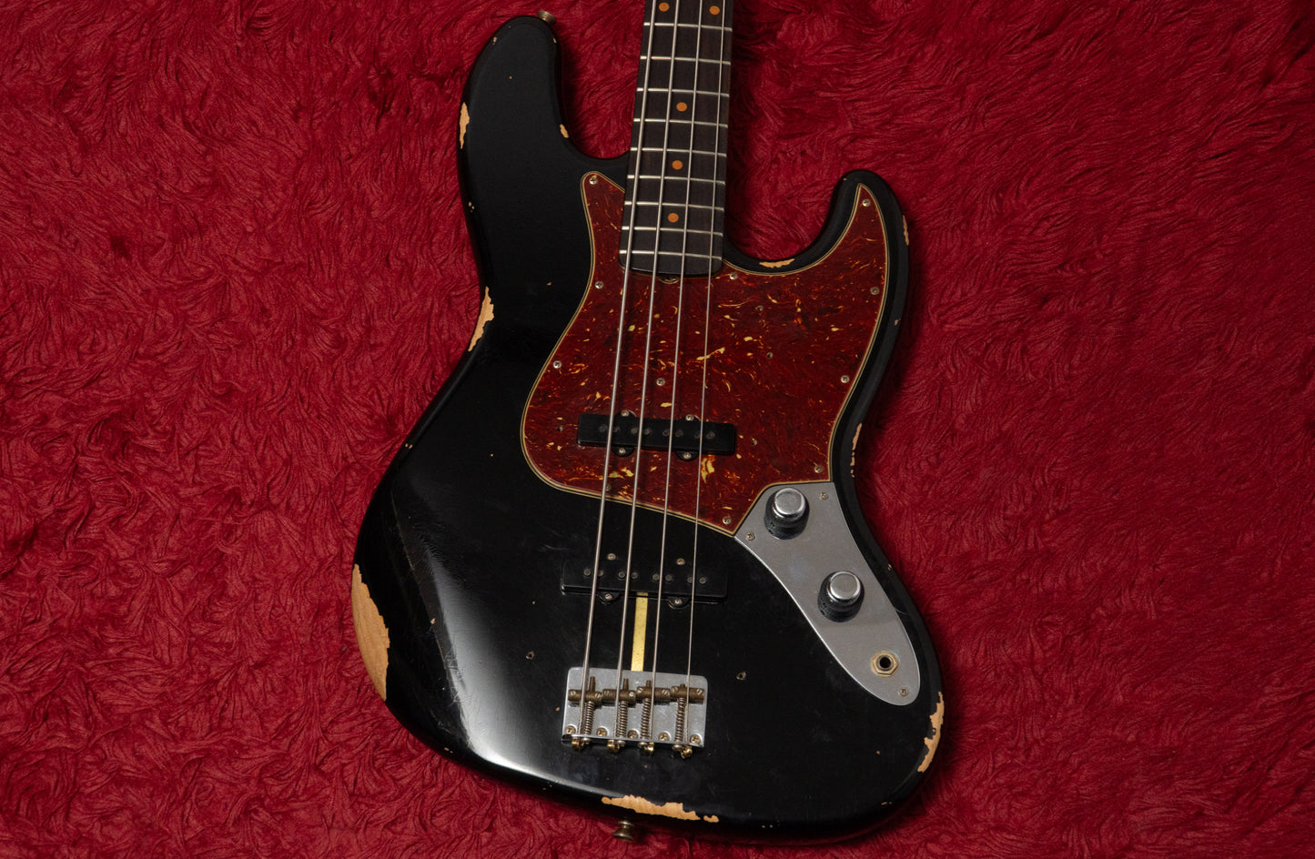 【used】Fender Custom Shop / 1962 Jazz Bass Relic Black 2023 4.285kg #CZ569109【GIB Hyogo】