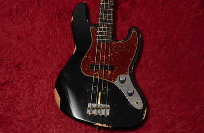 【used】Fender Custom Shop / 1962 Jazz Bass Relic Black 2023 4.285kg #CZ569109【GIB Hyogo】
