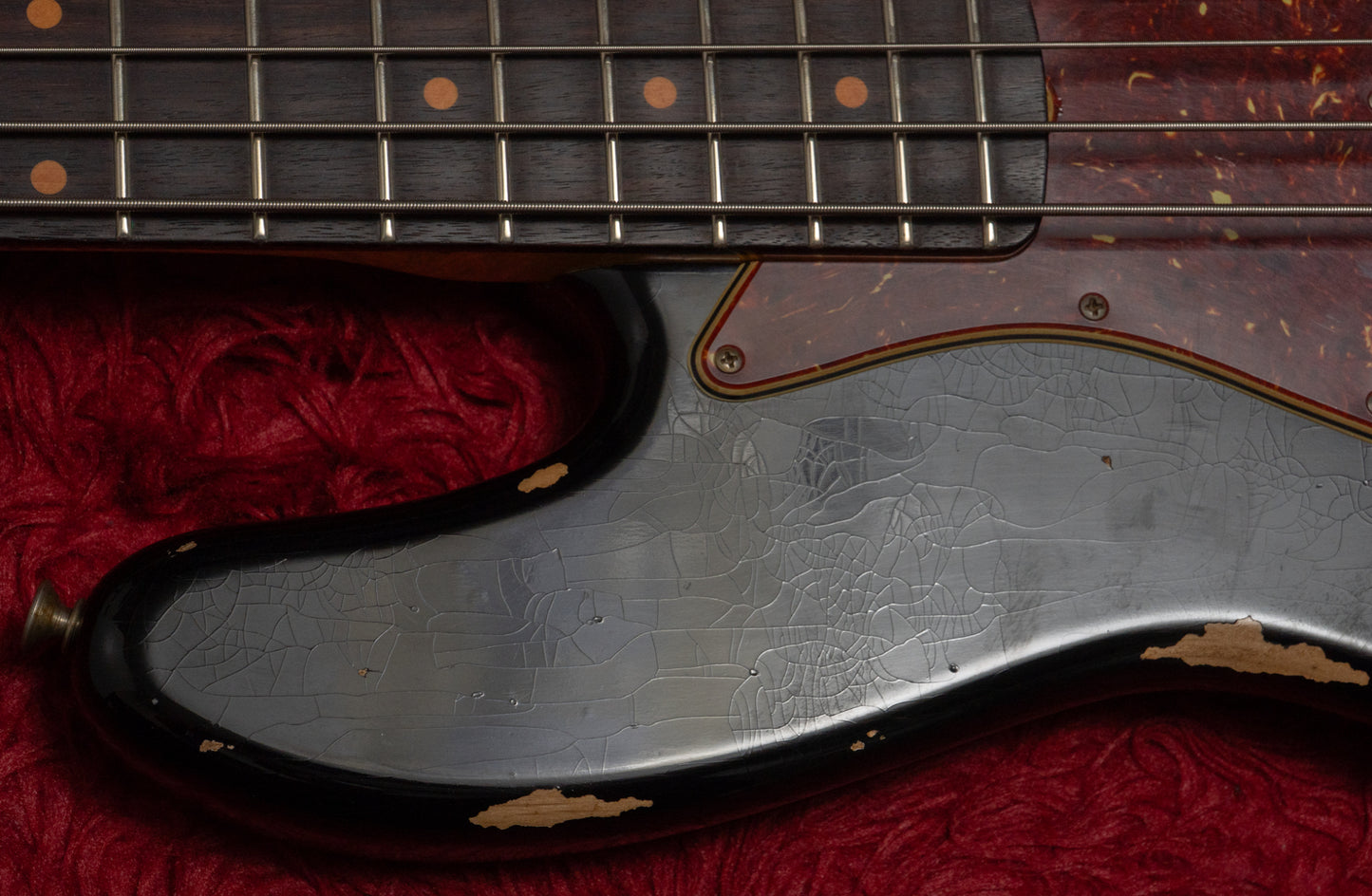 【used】Fender Custom Shop / 1962 Jazz Bass Relic Black 2023 4.285kg #CZ569109【GIB Hyogo】