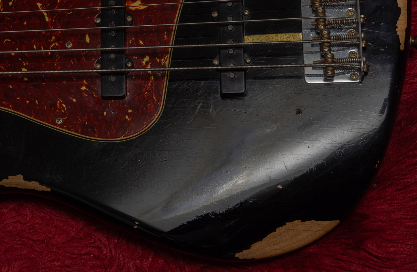 【used】Fender Custom Shop / 1962 Jazz Bass Relic Black 2023 4.285kg #CZ569109【GIB Hyogo】
