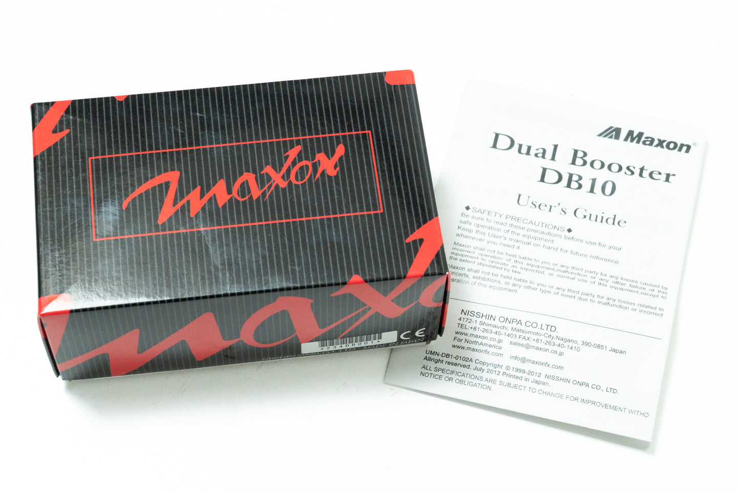 【used】MAXON / DB10 Dual Booster【GIB横浜エフェクター館】