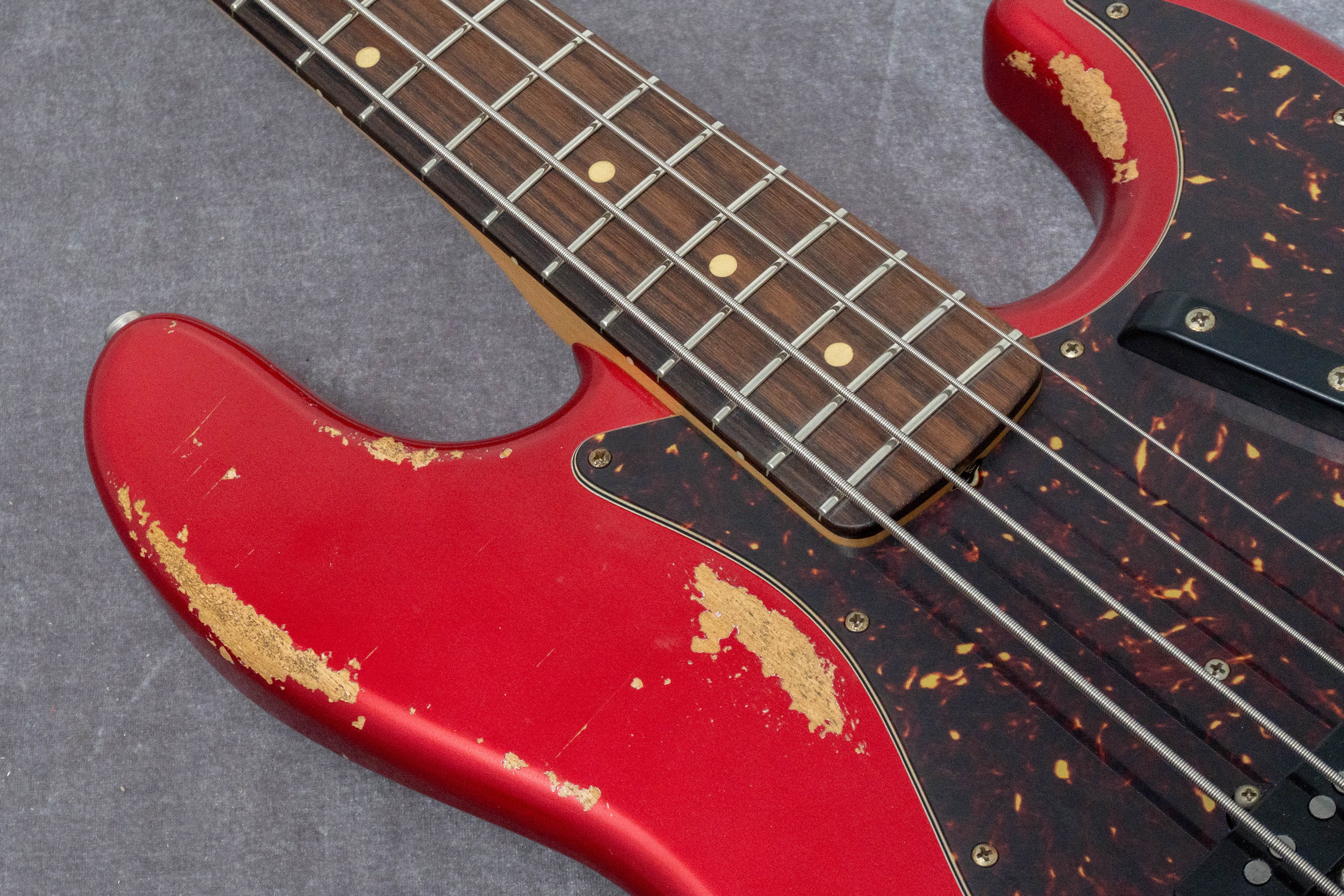 ベース FULLERTONE JAY-BEE 60 Candy Apple Red used】Fullertone Guitars / JAY-BEE60 HeavyRusted CAR 3.96kg