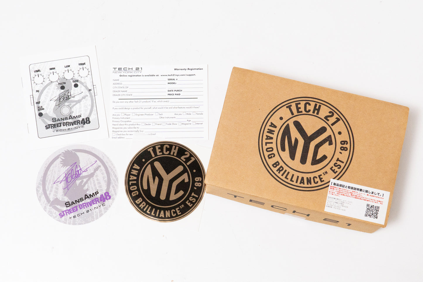 【new】TECH21 / STREET DRIVER 48 #260402 Signed by Frank Bello【GIB Yokohama】