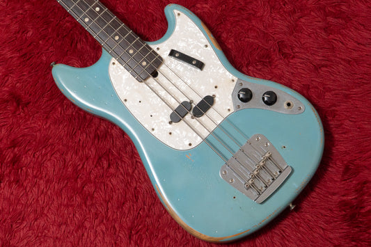 【used】Fender / JMJ Road Worn Mustang Bass Faded Daphne Blue 2021 3.620kg #MX21529611【GIB Yokohama】
