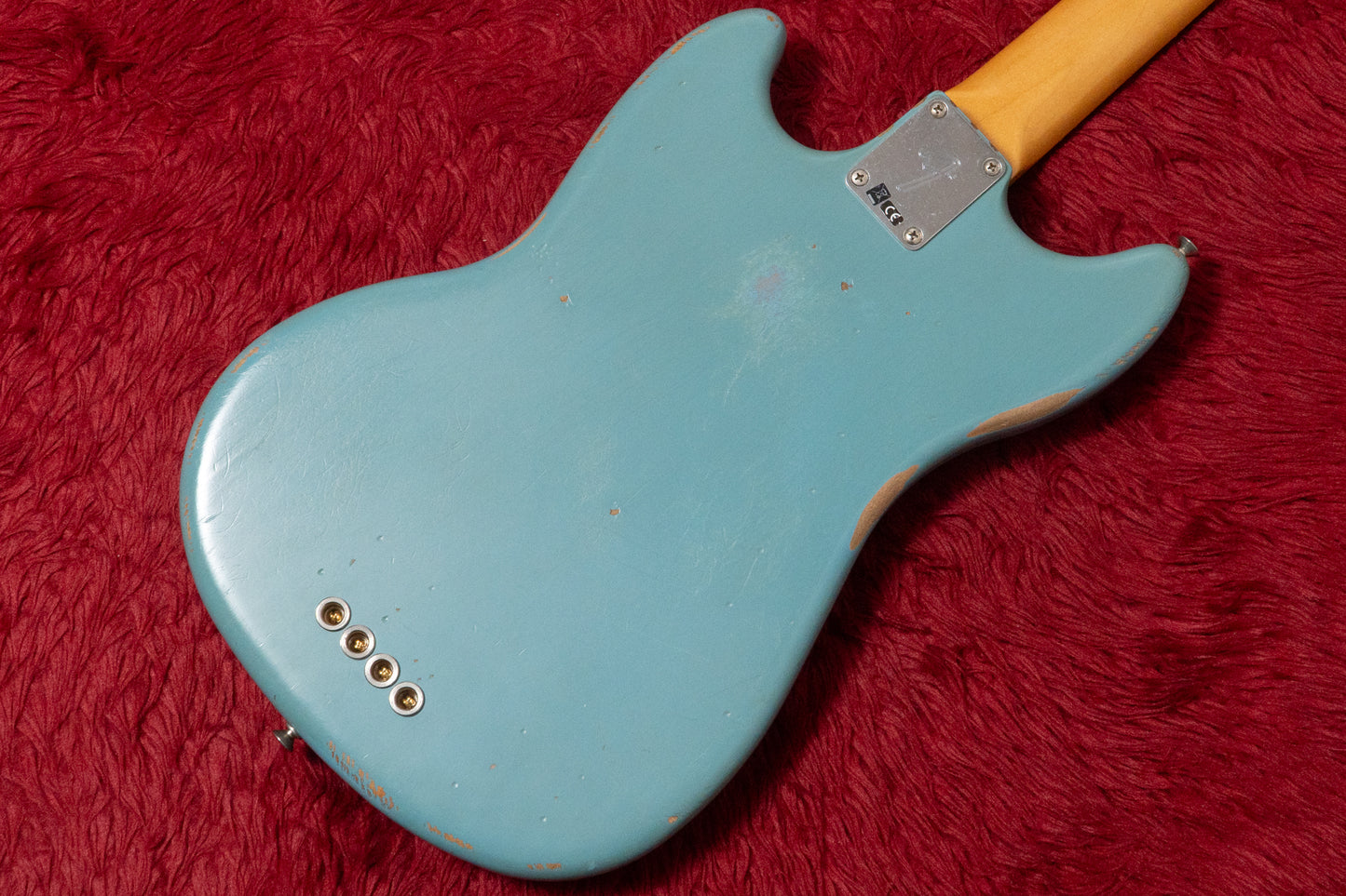 【used】Fender / JMJ Road Worn Mustang Bass Faded Daphne Blue 2021 3.620kg #MX21529611【GIB Yokohama】