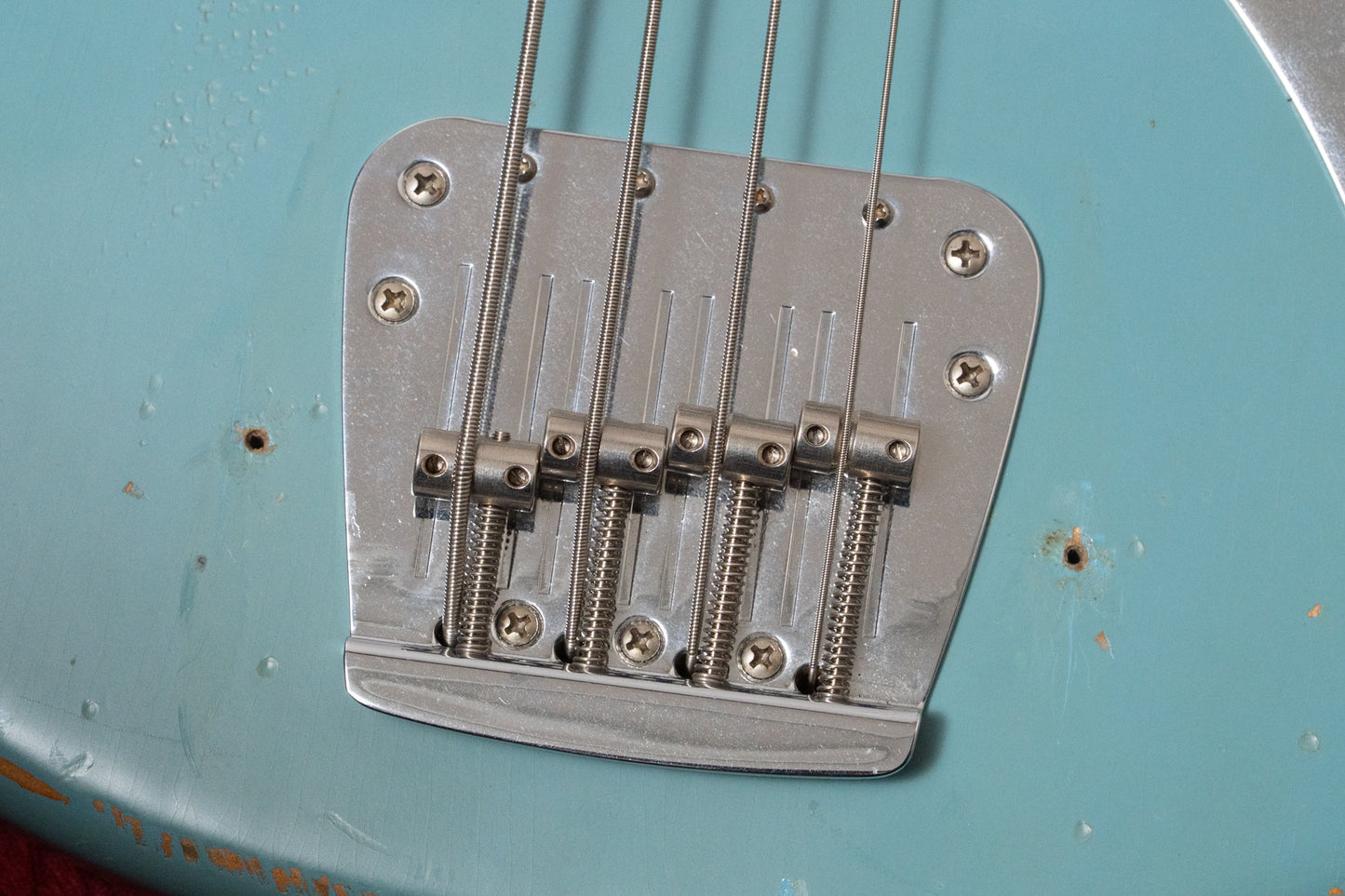 【used】Fender / JMJ Road Worn Mustang Bass Faded Daphne Blue 2021 3.620kg #MX21529611【GIB Yokohama】