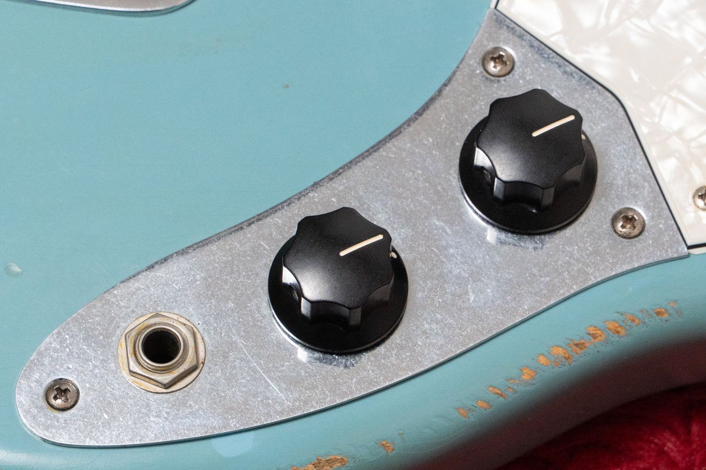 【used】Fender / JMJ Road Worn Mustang Bass Faded Daphne Blue 2021 3.620kg #MX21529611【GIB Yokohama】
