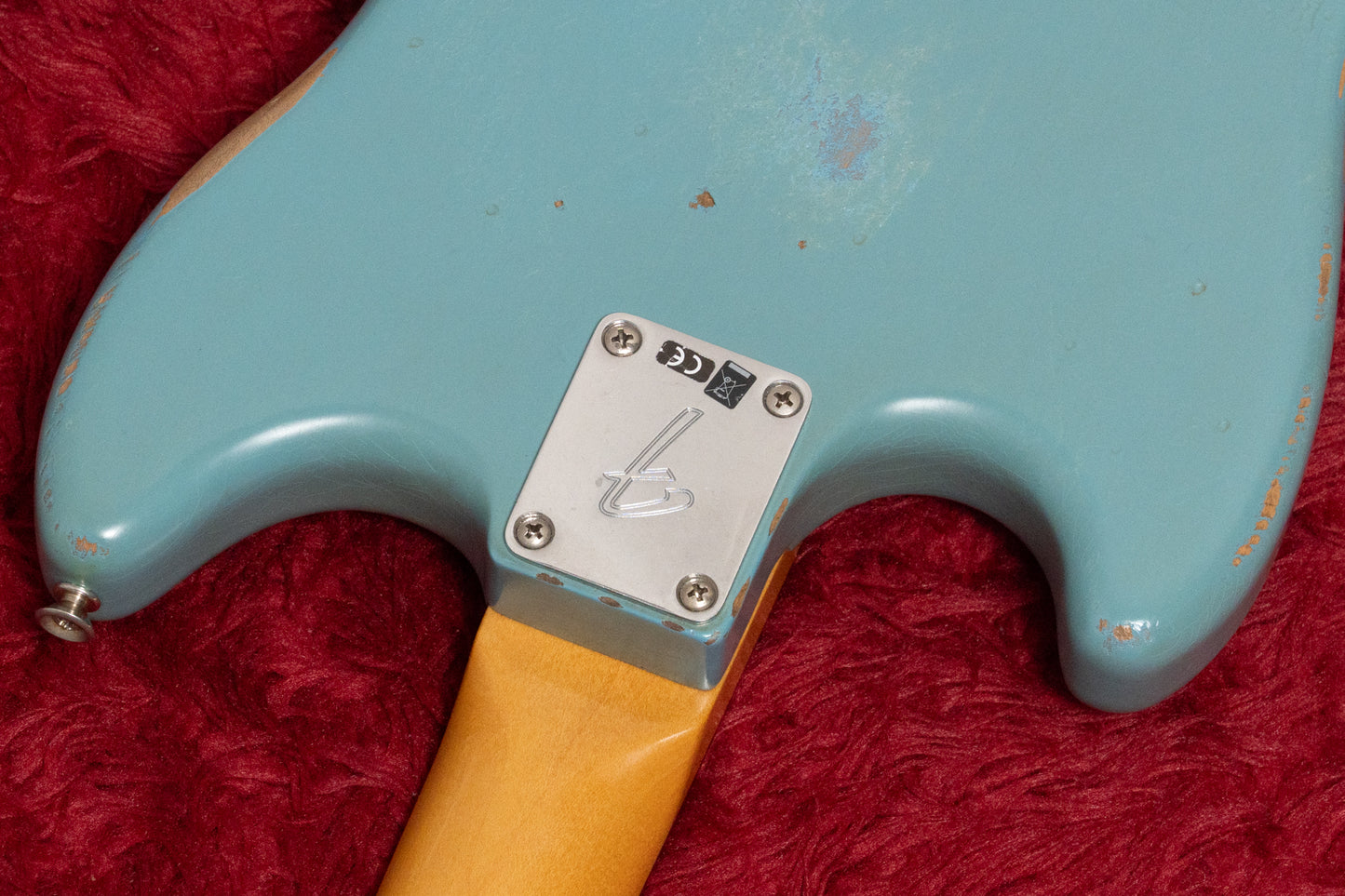 【used】Fender / JMJ Road Worn Mustang Bass Faded Daphne Blue 2021 3.620kg #MX21529611【GIB Yokohama】