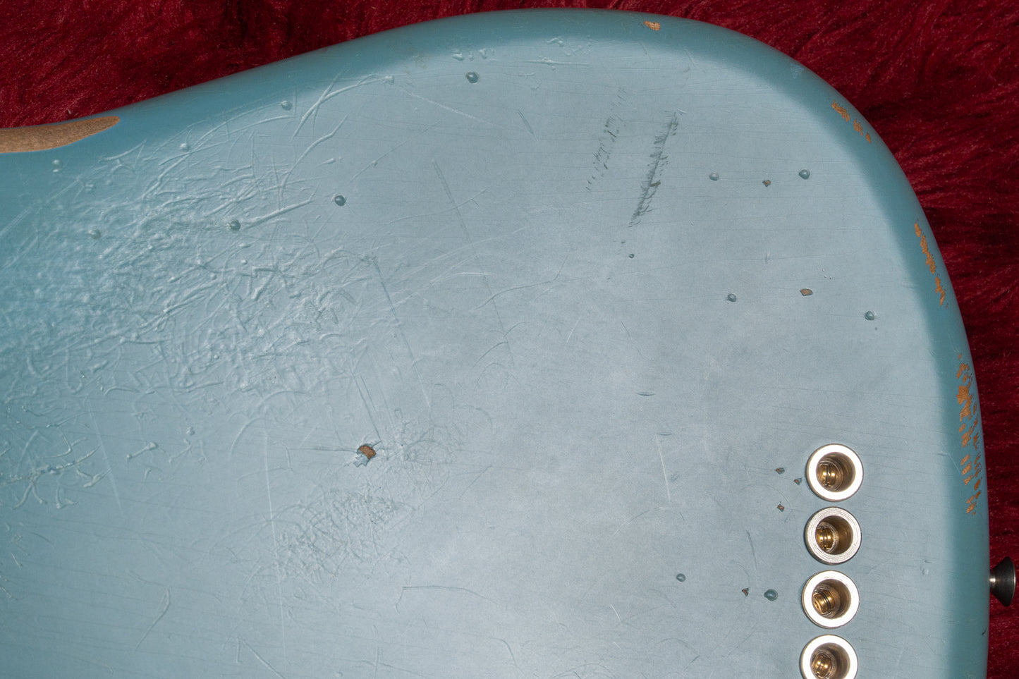 【used】Fender / JMJ Road Worn Mustang Bass Faded Daphne Blue 2021 3.620kg #MX21529611【GIB Yokohama】