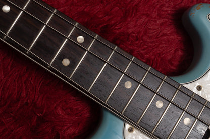 【used】Fender / JMJ Road Worn Mustang Bass Faded Daphne Blue 2021 3.620kg #MX21529611【GIB Yokohama】