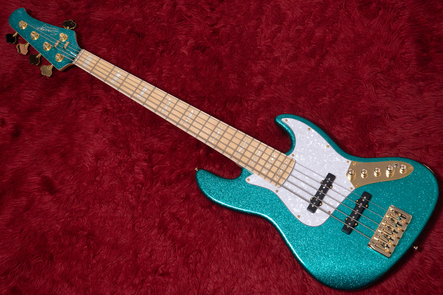 【new】Swing Guitars / Jazz Deluxe 5 Metallic Teal Green 4.830kg #26010042【GIB Yokohama】