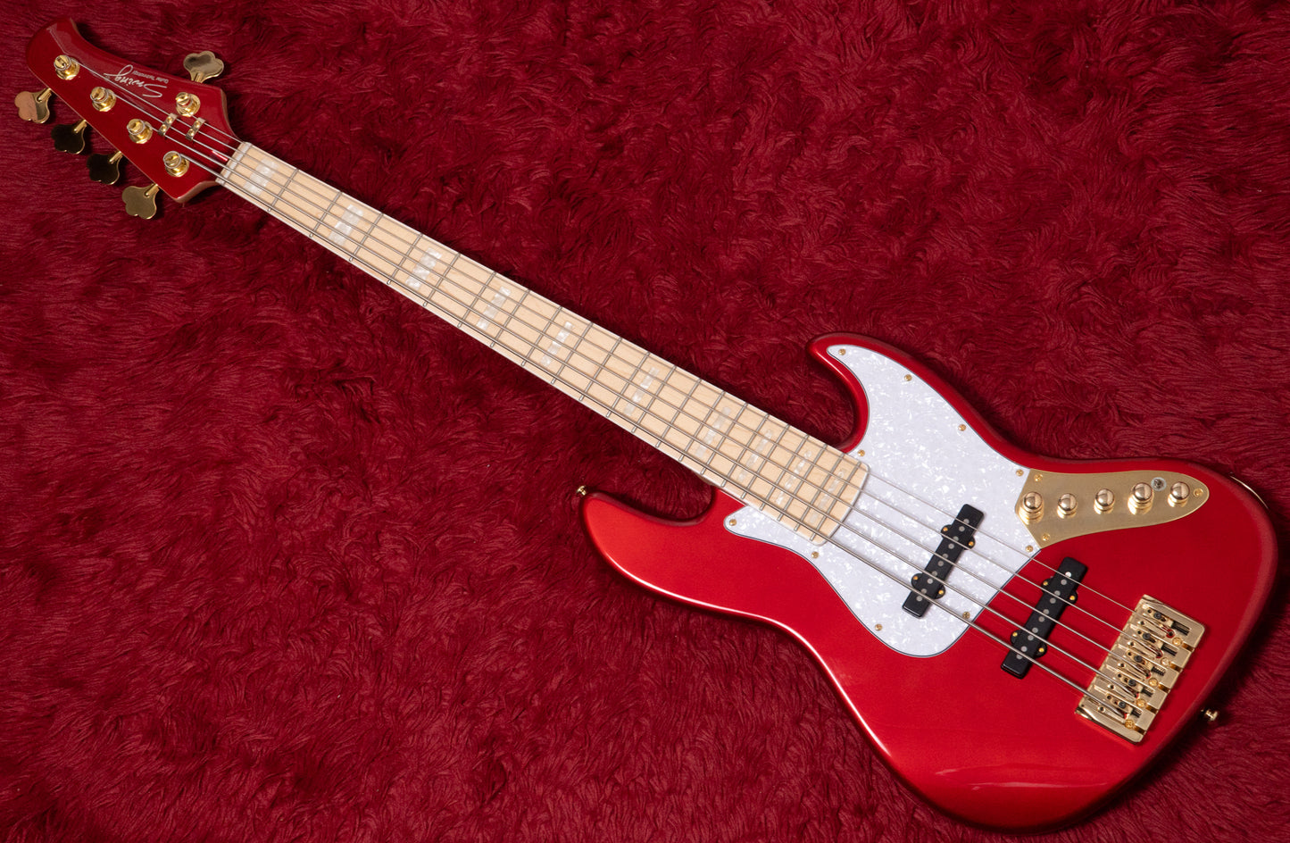 【new】Swing Guitars / Jazz Deluxe 5 Candy Apple Red 4.755kg #26010040【GIB Yokohama】