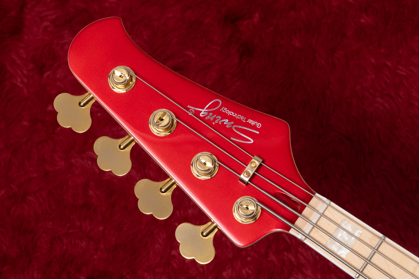 【new】Swing Guitars / Jazz Deluxe 4 Candy Apple Red 4.460kg #26010013【GIB Yokohama】