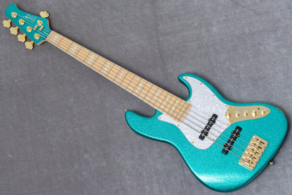 【new】Swing Guitars / Jazz Deluxe 5 Metallic Teal Green 4.94kg #26010052【GIB Hyogo】