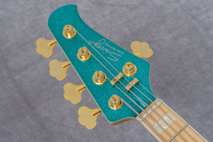 【new】Swing Guitars / Jazz Deluxe 5 Metallic Teal Green 4.94kg #26010052【GIB Hyogo】