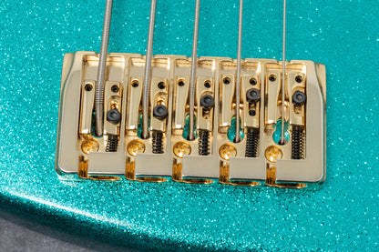 【new】Swing Guitars / Jazz Deluxe 5 Metallic Teal Green 4.94kg #26010052【GIB Hyogo】