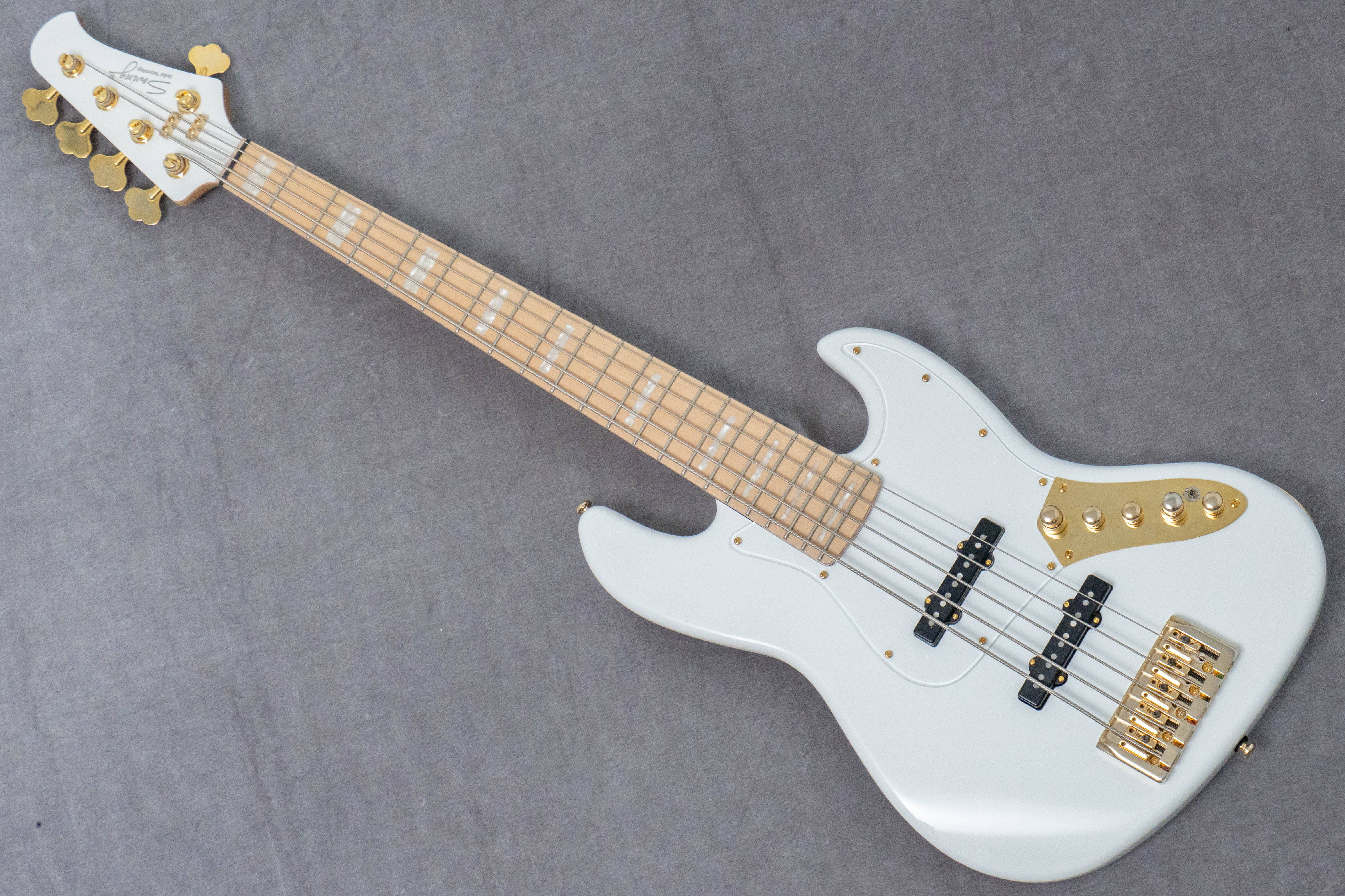 new】Swing Guitars / Jazz Deluxe 5 White 4.67kg #26010007【GIB