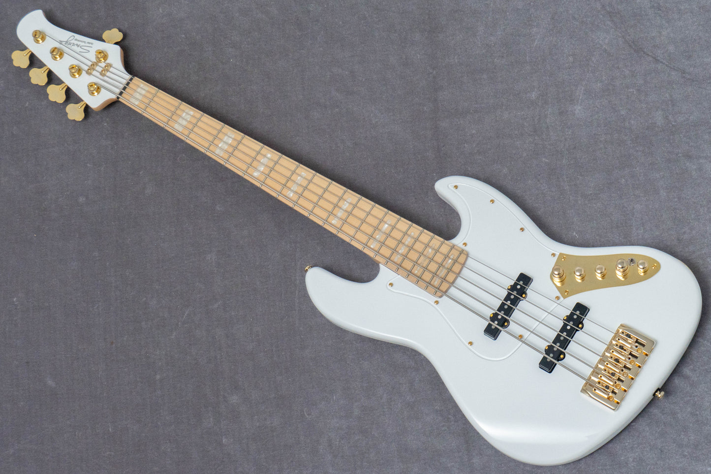 【new】Swing Guitars / Jazz Deluxe 5 White 4.67kg #26010007【GIB Hyogo】