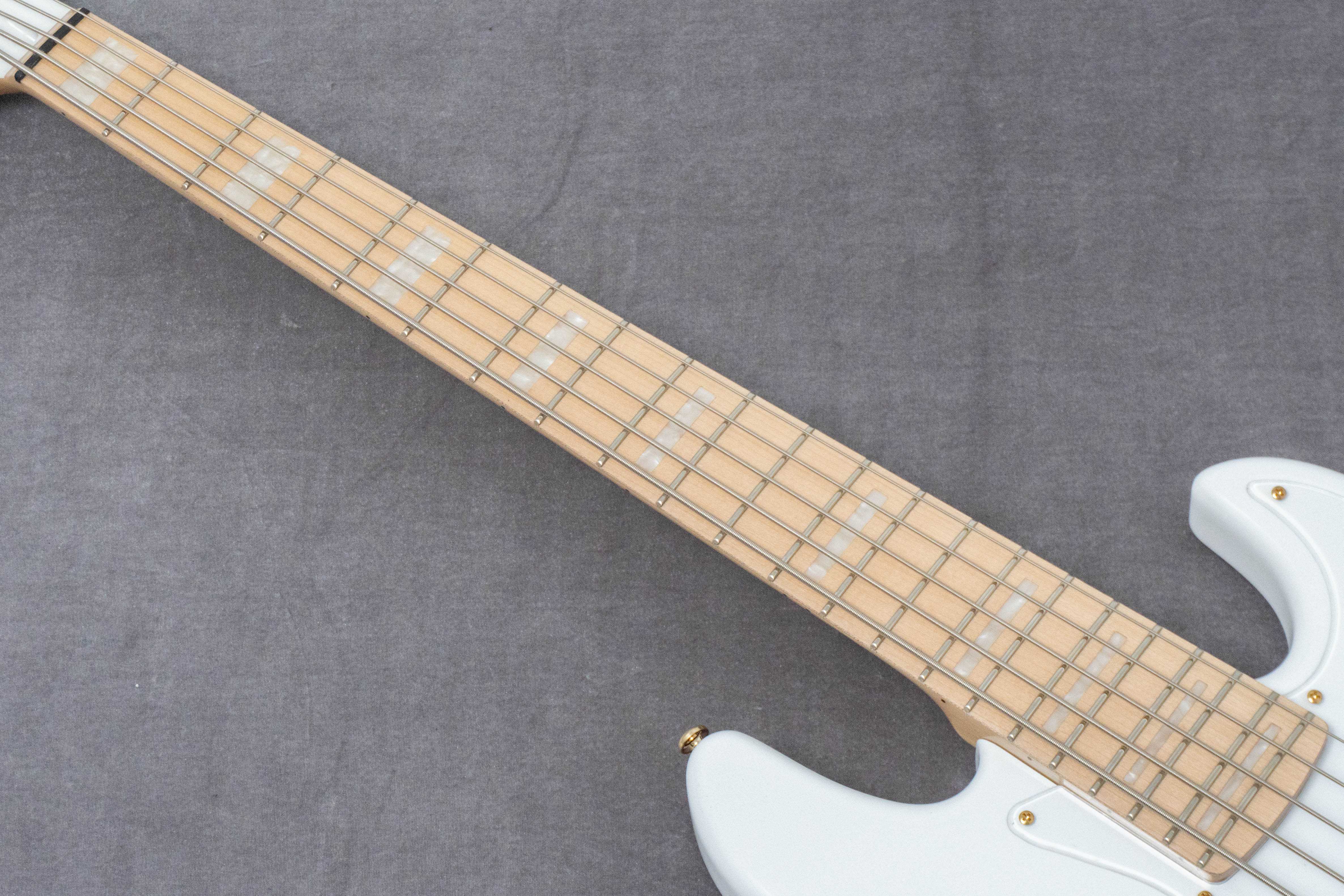 new】Swing Guitars / Jazz Deluxe 5 White 4.67kg #26010007【GIB
