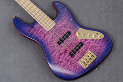 【new】Swing Guitars / Jazz Deluxe 4 Purple 4.39kg #26010018【GIB Hyogo】【Plek-adjusted】