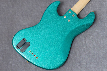 【new】Swing Guitars / Jazz Deluxe 4 Metallic Teal Green 4.49kg #26010022【GIB Hyogo】