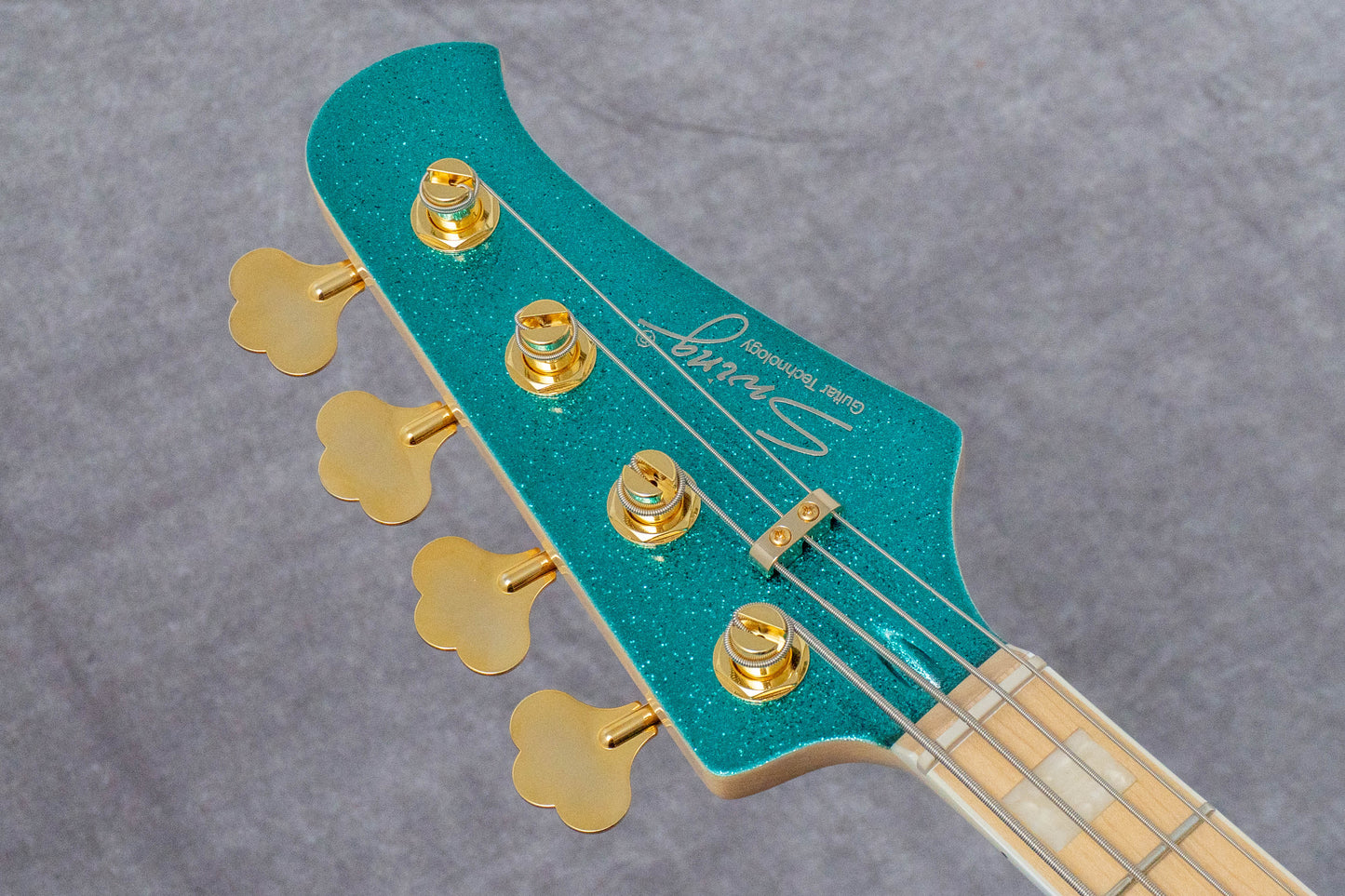【new】Swing Guitars / Jazz Deluxe 4 Metallic Teal Green 4.49kg #26010022【GIB Hyogo】