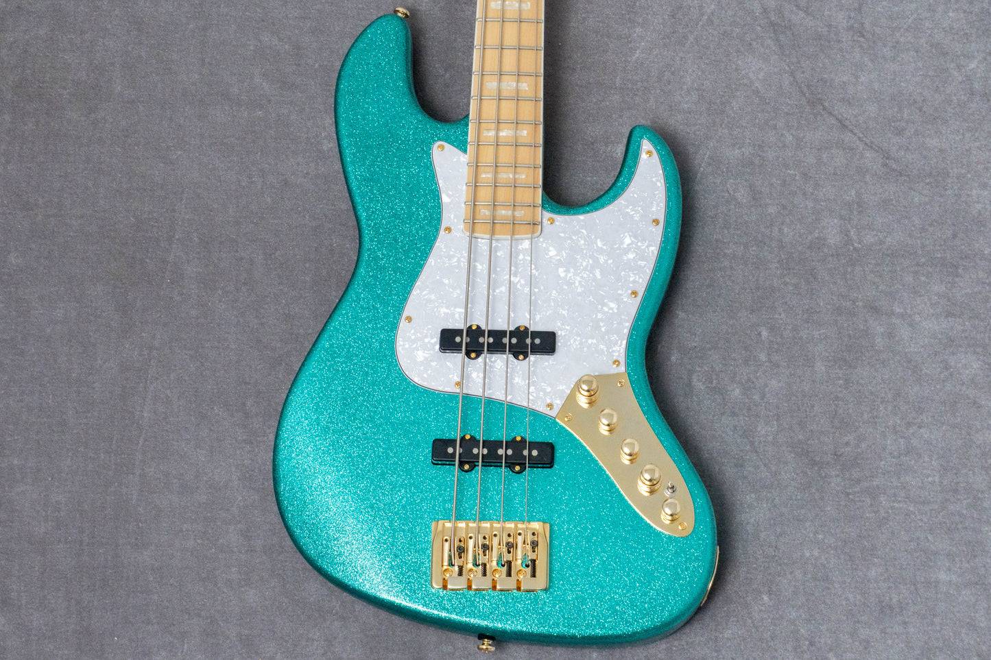 【new】Swing Guitars / Jazz Deluxe 4 Metallic Teal Green 4.49kg #26010022【GIB Hyogo】
