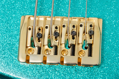 【new】Swing Guitars / Jazz Deluxe 4 Metallic Teal Green 4.49kg #26010022【GIB Hyogo】