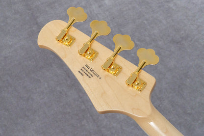 【new】Swing Guitars / Jazz Deluxe 4 Metallic Teal Green 4.49kg #26010022【GIB Hyogo】