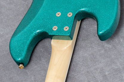【new】Swing Guitars / Jazz Deluxe 4 Metallic Teal Green 4.49kg #26010022【GIB Hyogo】