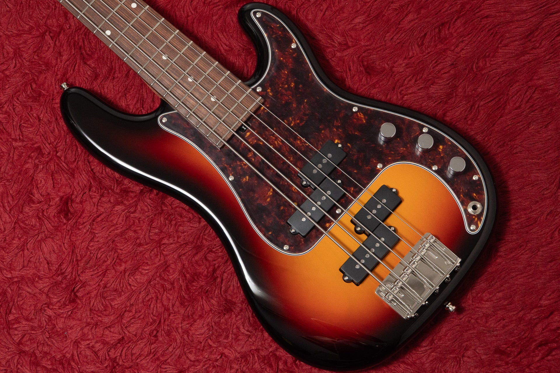 ベース Red House Guitars/ General PP/5 Red House Guitars General PP/5 3 Tone Sunburst 3.900kg #011224