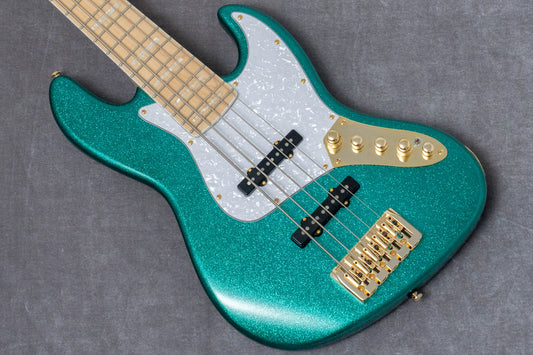 【new】Swing Guitars / Jazz Deluxe 5 Metallic Teal Green 4.96kg #26010047【GIB Hyogo】