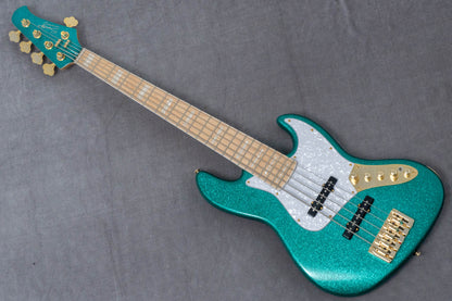 【new】Swing Guitars / Jazz Deluxe 5 Metallic Teal Green 4.94kg #26010047【GIB Hyogo】【Plek-adjusted】