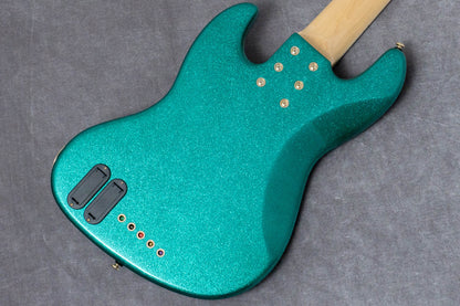 【new】Swing Guitars / Jazz Deluxe 5 Metallic Teal Green 4.96kg #26010047【GIB Hyogo】