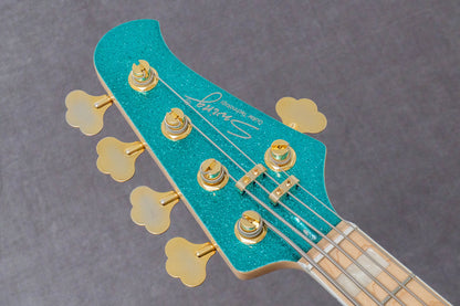 【new】Swing Guitars / Jazz Deluxe 5 Metallic Teal Green 4.94kg #26010047【GIB Hyogo】【Plek-adjusted】