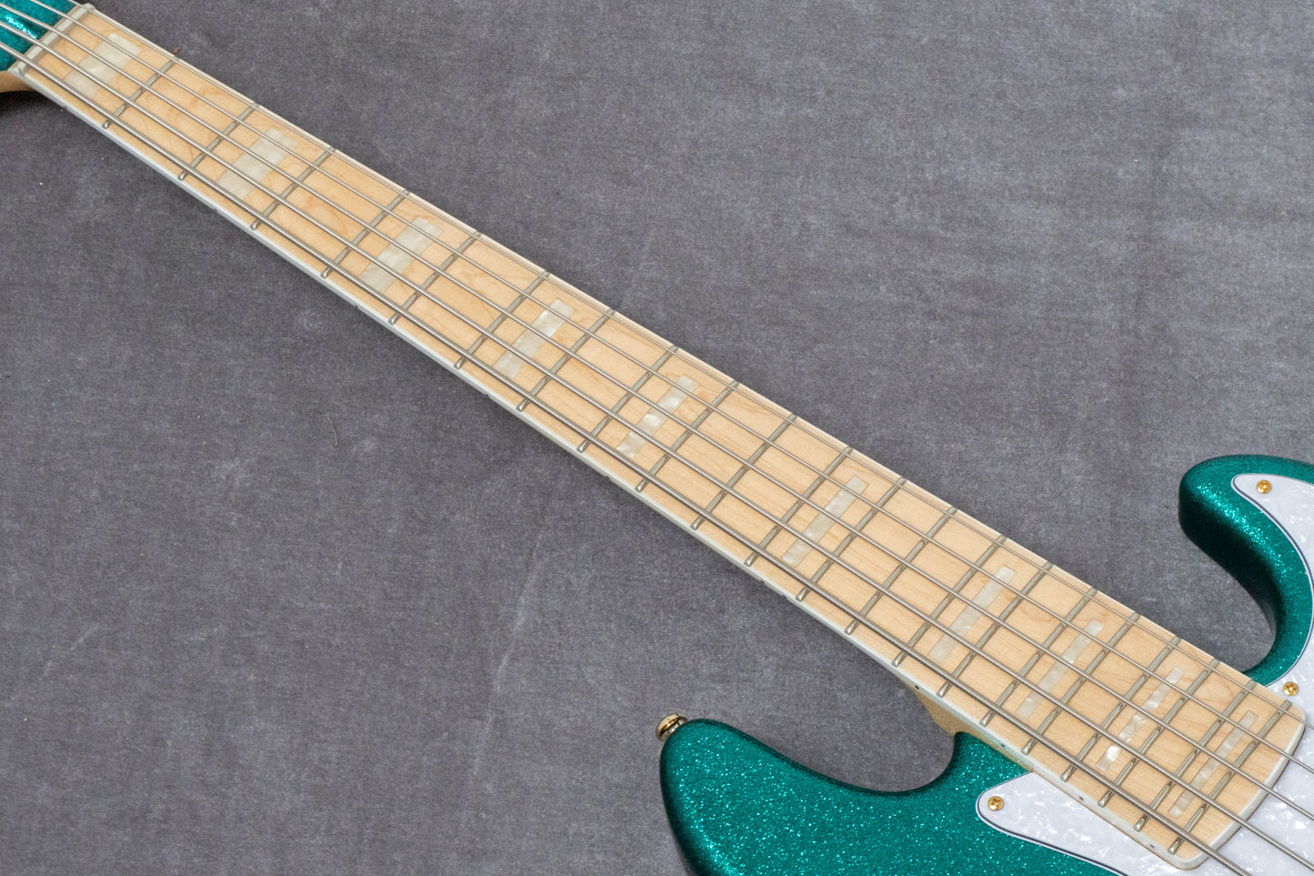 【new】Swing Guitars / Jazz Deluxe 5 Metallic Teal Green 4.96kg #26010047【GIB Hyogo】