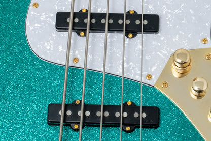 【new】Swing Guitars / Jazz Deluxe 5 Metallic Teal Green 4.96kg #26010047【GIB Hyogo】