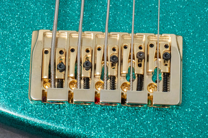 【new】Swing Guitars / Jazz Deluxe 5 Metallic Teal Green 4.94kg #26010047【GIB Hyogo】【Plek-adjusted】