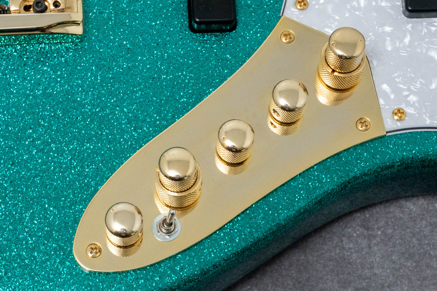 【new】Swing Guitars / Jazz Deluxe 5 Metallic Teal Green 4.96kg #26010047【GIB Hyogo】