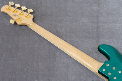 【new】Swing Guitars / Jazz Deluxe 5 Metallic Teal Green 4.96kg #26010047【GIB Hyogo】