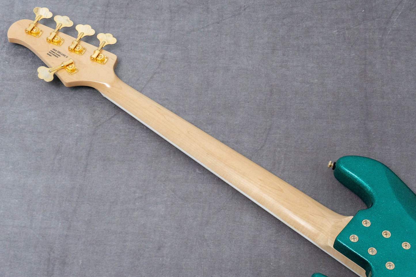 【new】Swing Guitars / Jazz Deluxe 5 Metallic Teal Green 4.94kg #26010047【GIB Hyogo】【Plek-adjusted】
