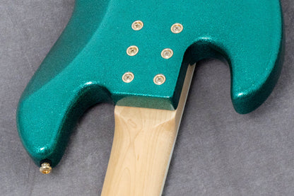 【new】Swing Guitars / Jazz Deluxe 5 Metallic Teal Green 4.94kg #26010047【GIB Hyogo】【Plek-adjusted】