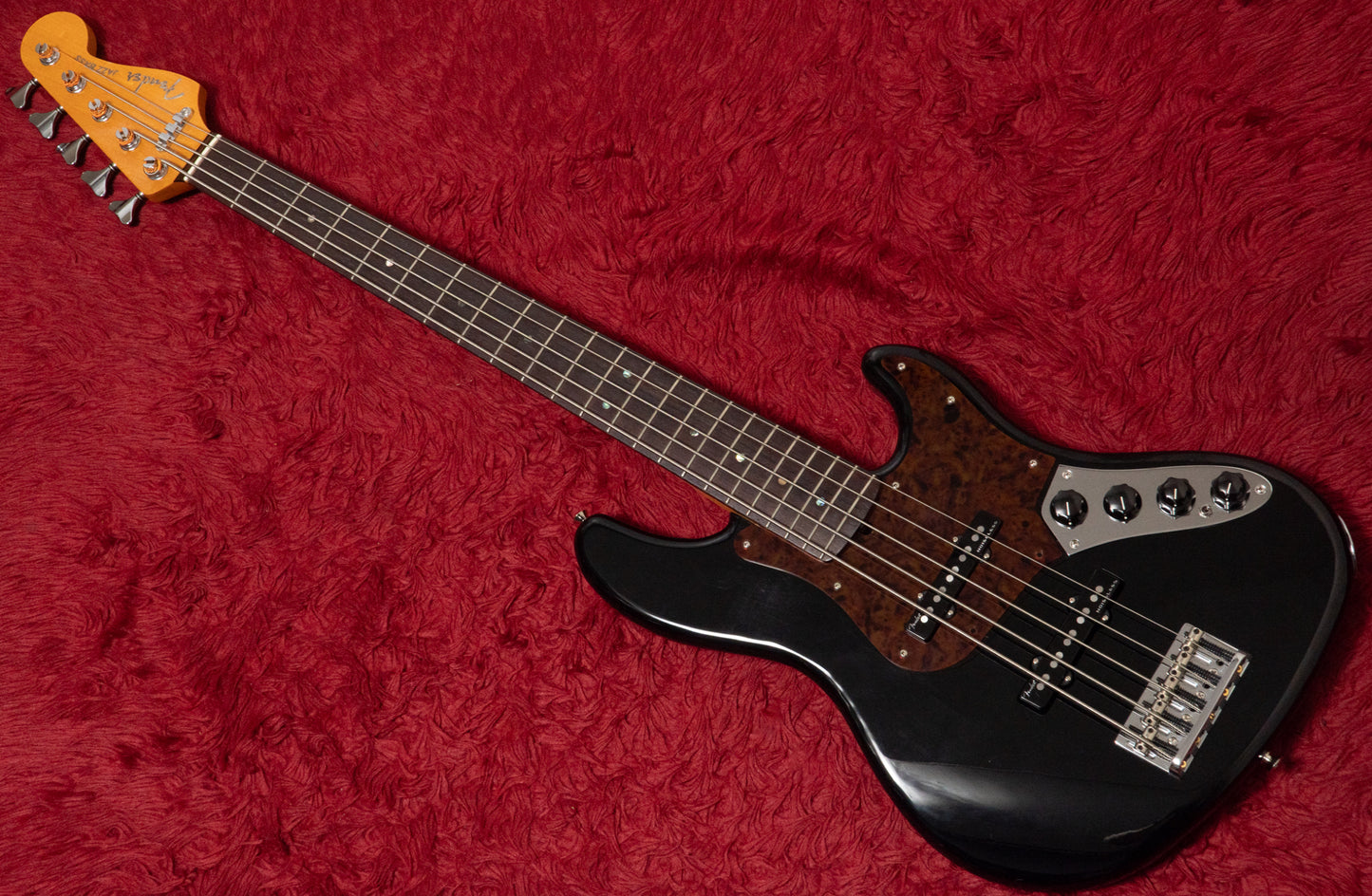 【used】Fender / Deluxe Jazz Bass V Kazuki Arai Edition Rosewood Fingerboard Black 2023 4.515kg #JD23016972【GIB Yokohama】