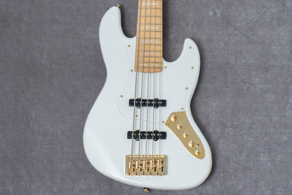 【new】Swing Guitars / Jazz Deluxe 5 White 4.64kg #26010006【GIB Hyogo】