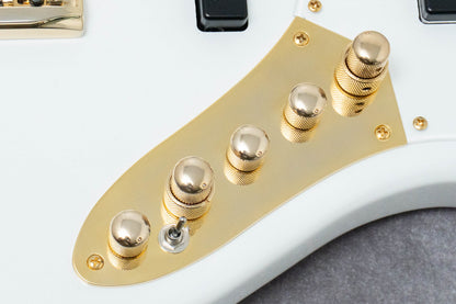 【new】Swing Guitars / Jazz Deluxe 5 White 4.64kg #26010006【GIB Hyogo】