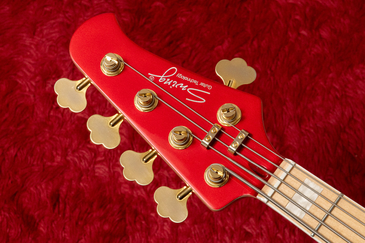 【new】Swing Guitars / Jazz Deluxe 5 Candy Apple Red 4.84kg #26010038【GIB Yokohama】