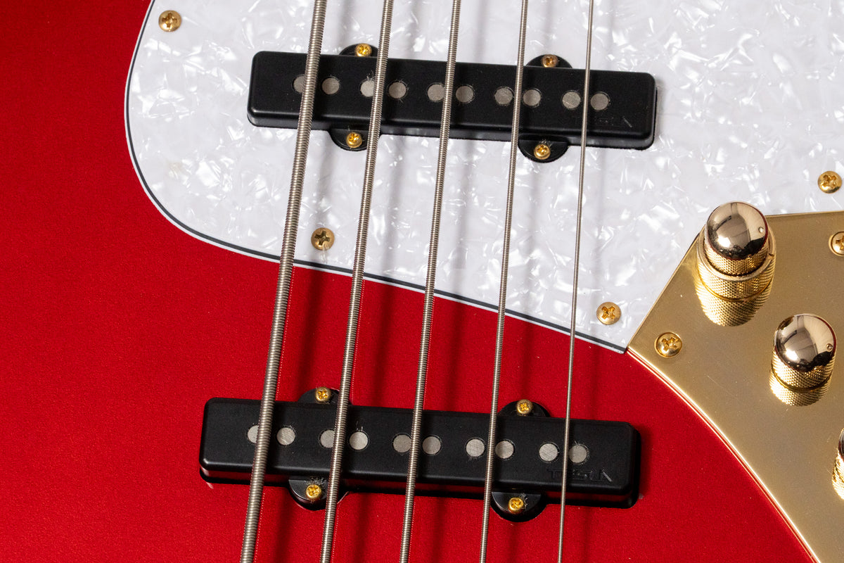 【new】Swing Guitars / Jazz Deluxe 5 Candy Apple Red 4.84kg #26010038【GIB Yokohama】