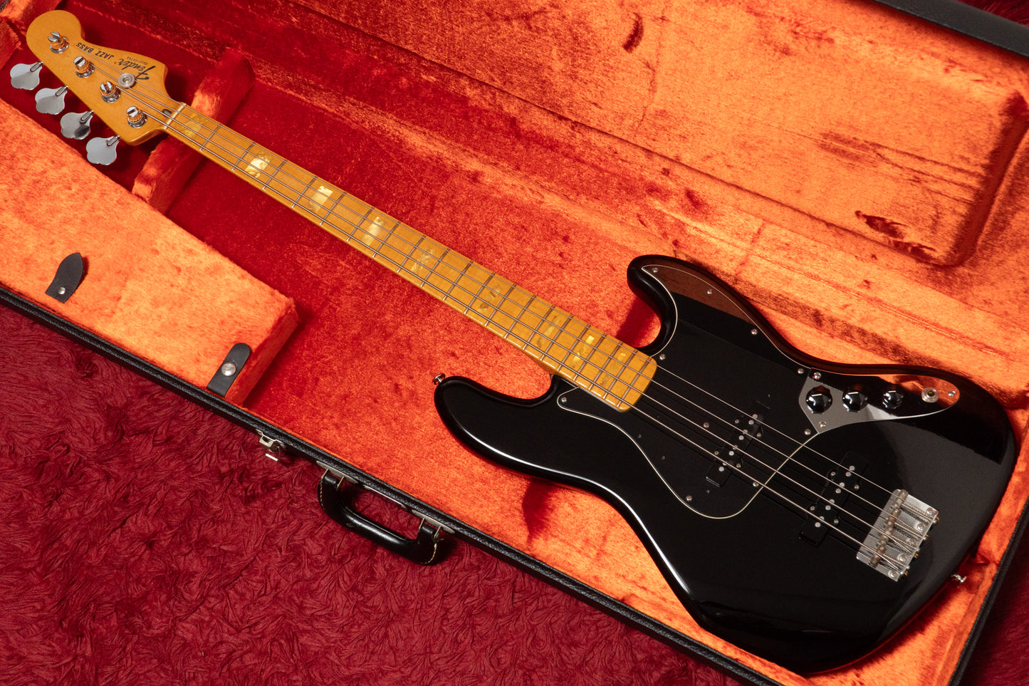 【used】Fender / American Vintage 75 Jazz Bass BLK Refinish 2005 4.270kg #Z5160788【GIB Yokohama】