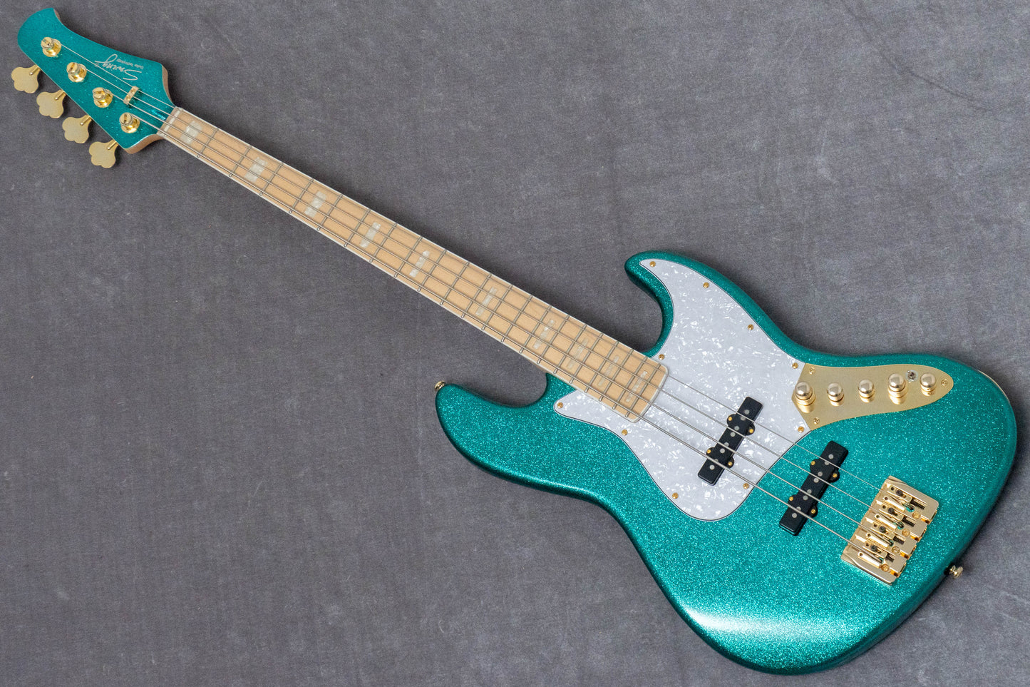 【new】Swing Guitars / Jazz Deluxe 4 Metallic Teal Green 4.6kg #26010024【GIB Hyogo】