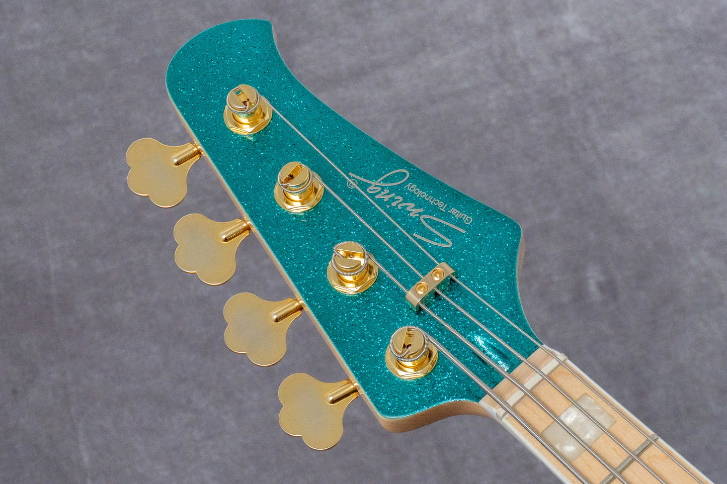【new】Swing Guitars / Jazz Deluxe 4 Metallic Teal Green 4.6kg #26010024【GIB Hyogo】